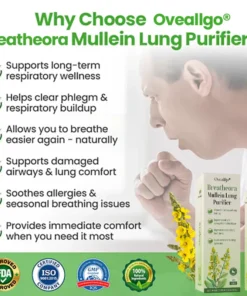 Oveallgo® Breatheora Mullein Lung Purifier