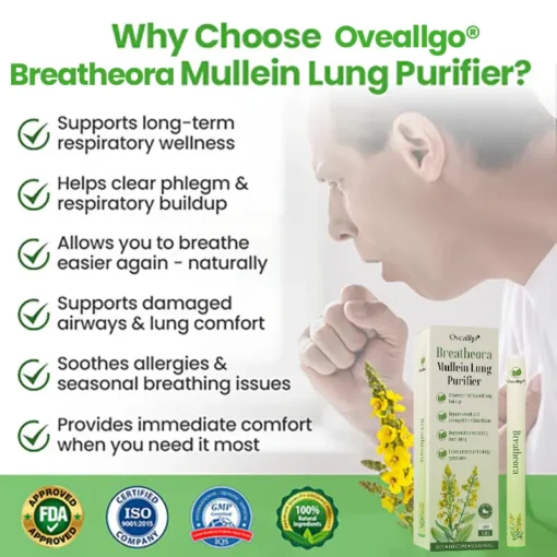 Oveallgo® Breatheora Mullein Lung Purifier