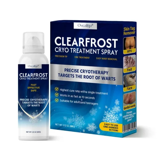 Oveallgo® ClearFrost Cryo Treatment Spray