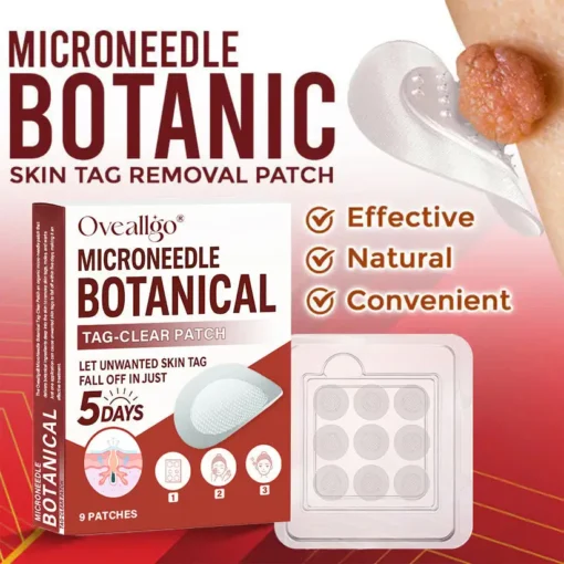 Oveallgo® MicroNeedle Botanical Tag-Clear Patch Pro