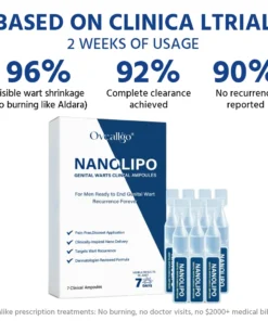 Oveallgo® NANOLIPO GENITAL WARTS CLINICAL AMPOULES