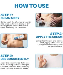 Oveallgo® HPV Genital Warts Relief Cream Pro