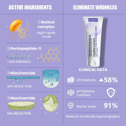 Oveallgo® Anti-Wrinkle Cream To Eliminate Wrinkles, Firm And Whiten The Skin