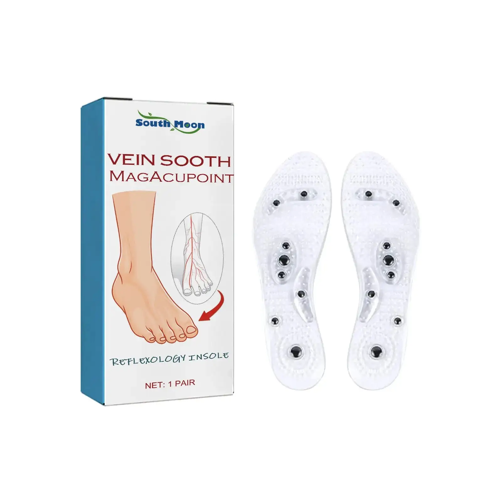 Oveallgo™ VeinCare MagAcupoint Reflexology Insole