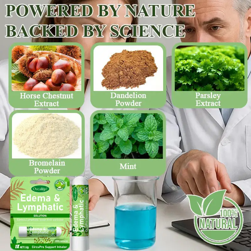 Oveallgo® CircuPro Edema & Lymphatic Support Inhaler