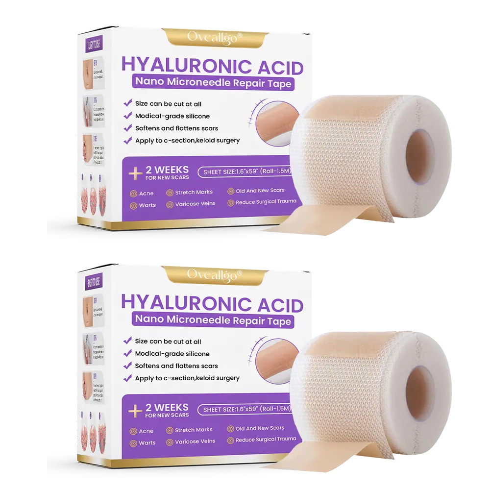 Oveallgo® Hyaluronic Acid Nano Microneedle Repair Tape