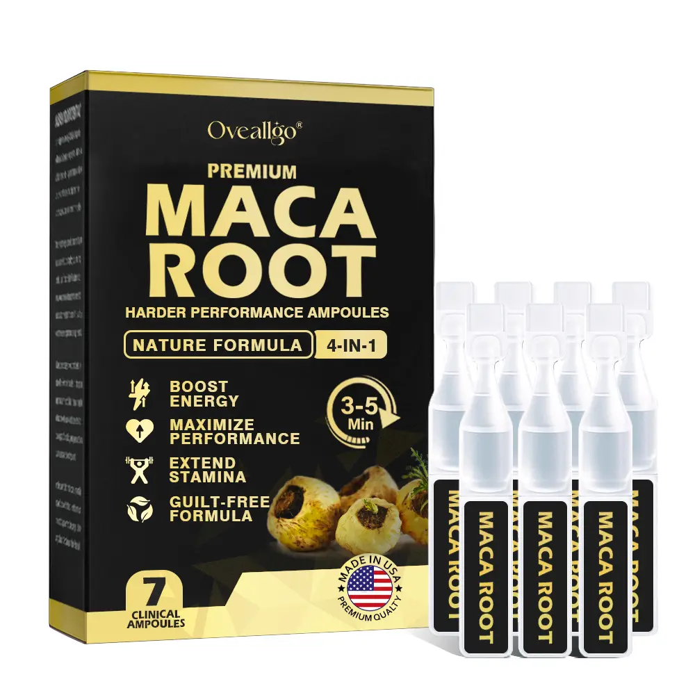 Oveallgo® Maca Root HARDER Performance Ampoules