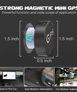 Oveallgo® EasyFind Mini Magnetischer GPS-Tracker